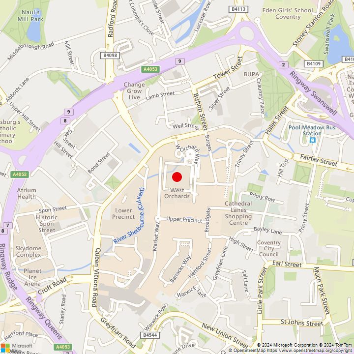 Unit 12, West Orchards Shopping Centre, Smithford Way, Coventry, West Midlands, CV1 1QX
