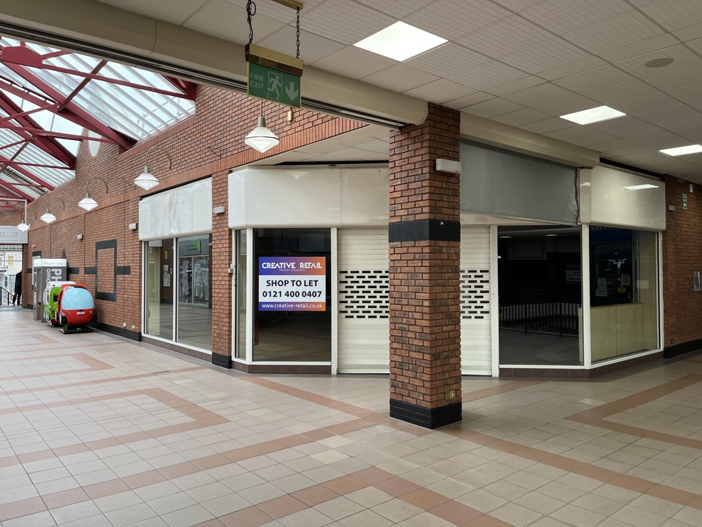Unit 37 Cannock Shopping Centre, Cannock, Staffordshire, WS11 1EB