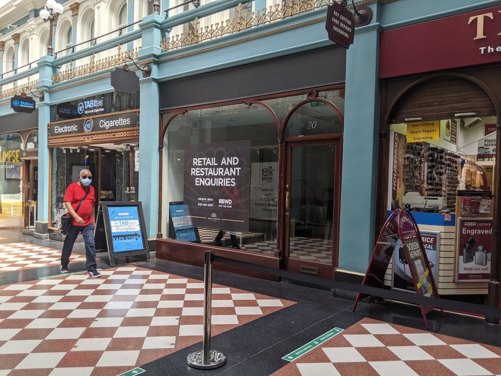 20 Great Western Arcade, Birmingham, West Midlands, B2 5HU