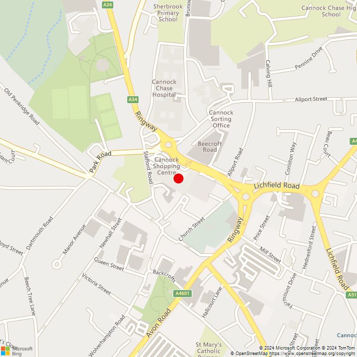 Unit 10 Cannock Shopping Centre, Cannock, Staffordshire, WS11 1EB