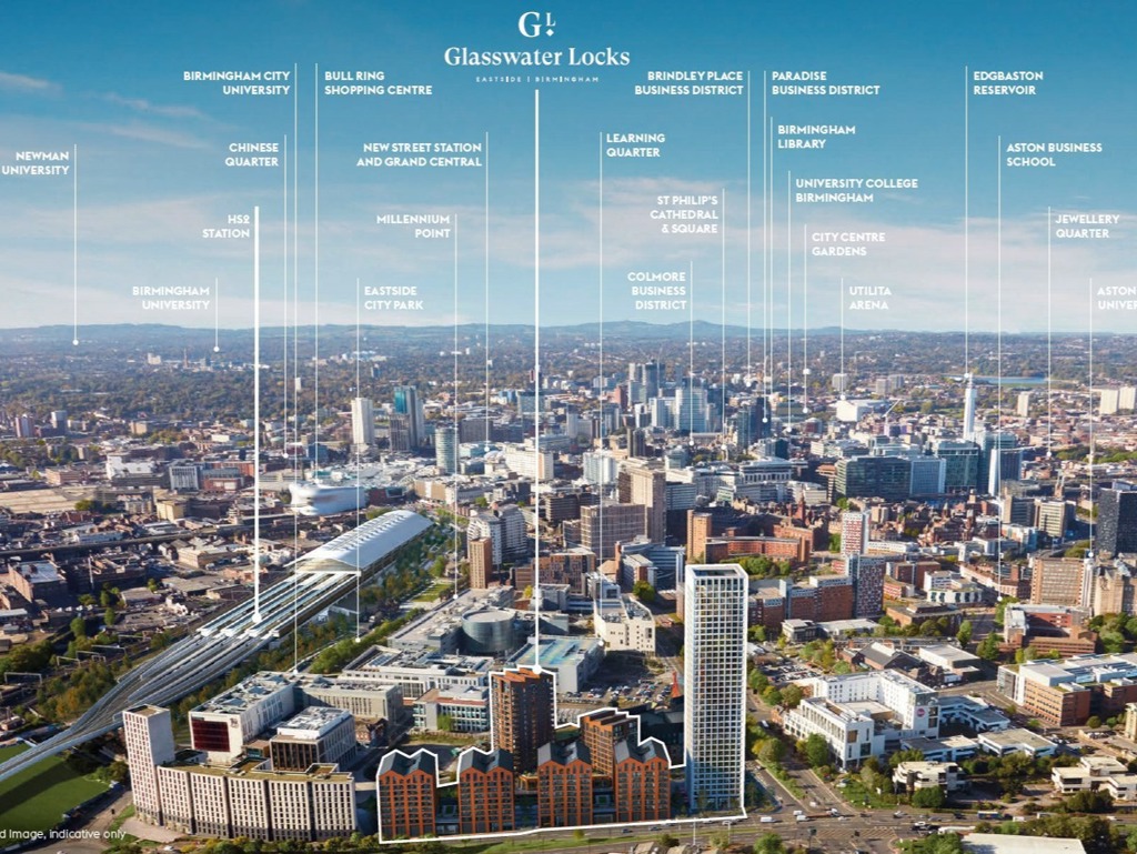 Unit E3.1 Glasswater Locks, Eastside, Birmingham, West Midlands, B4 7RQ