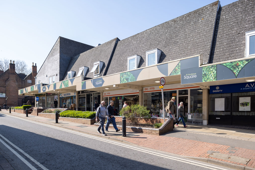 Various Units At St Andrews Square Shopping Centre, Droitwich Spa, Worcestershire, WR9 8HE