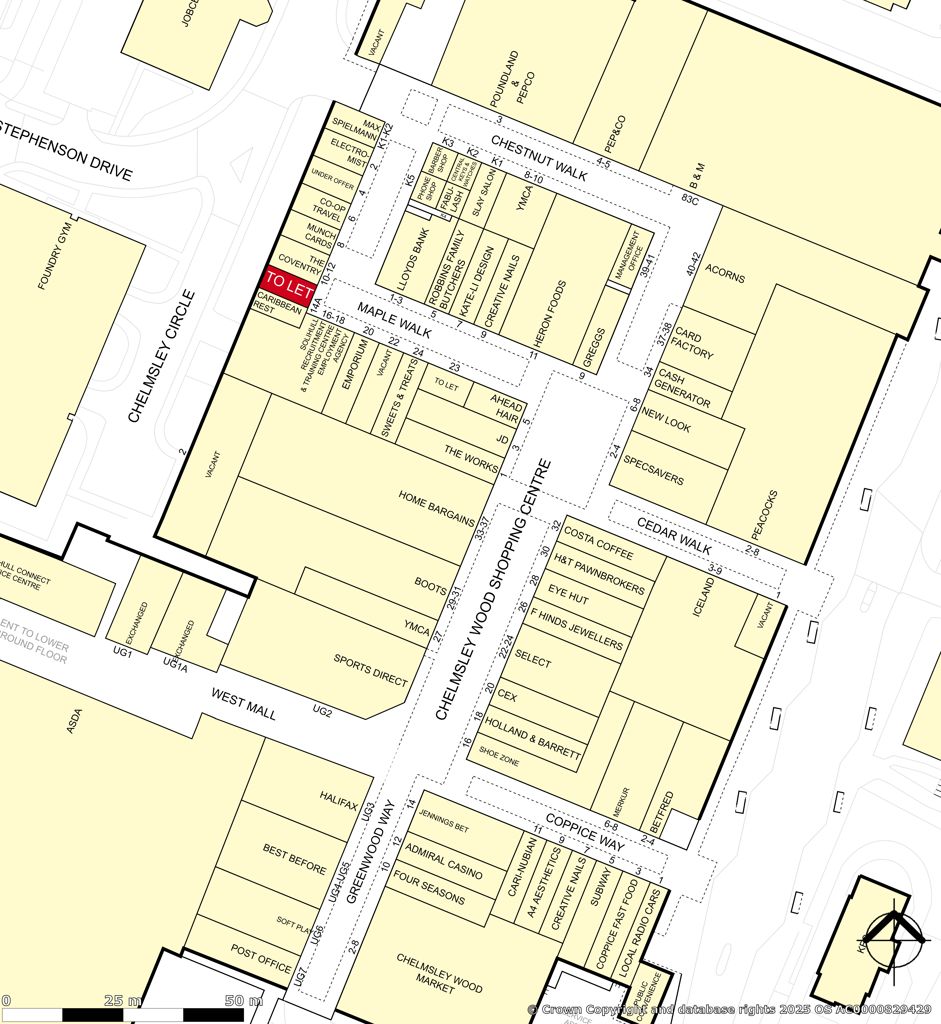Unit 47, 14A Maple Walk, Chelmsley Wood Shopping Centre, Chelmsley Wood, Birmingham, West Midlands, B37 5TT