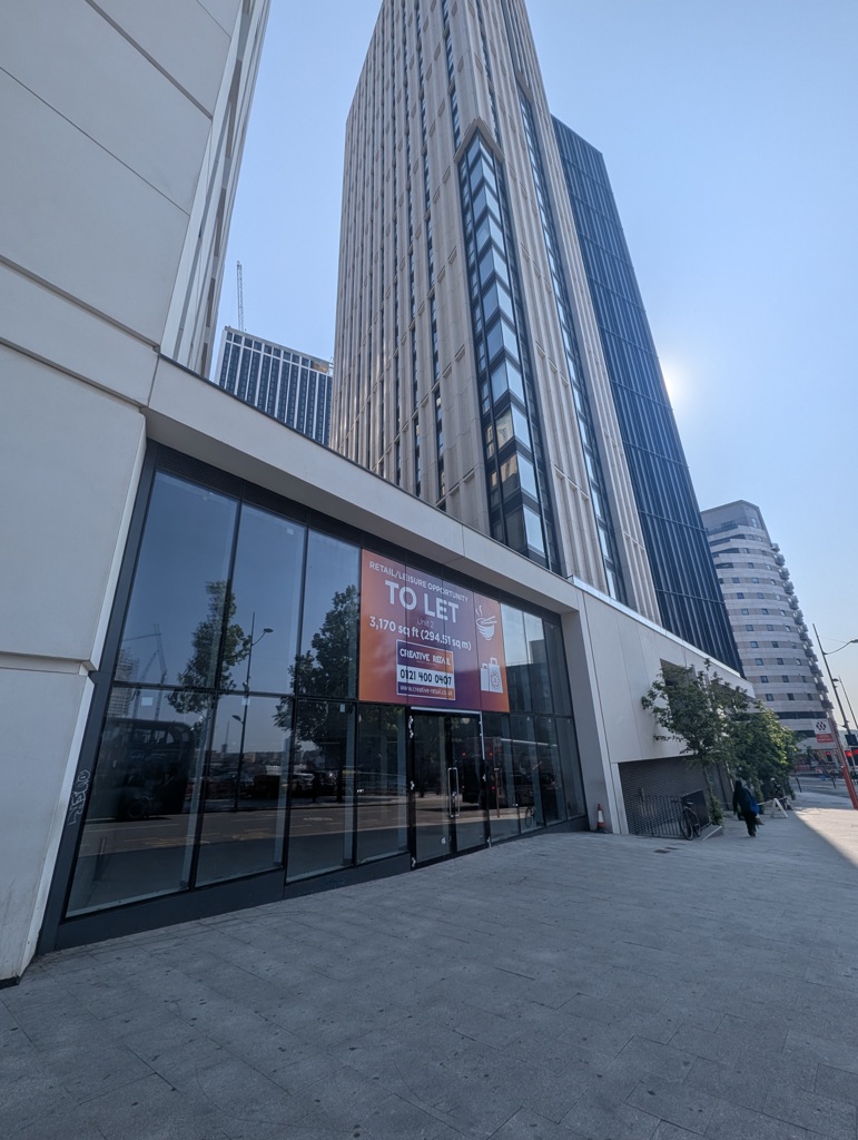 Unit 1,  Phase II, Birmingham City Centre, Birmingham, West Midlands, B4 7LR