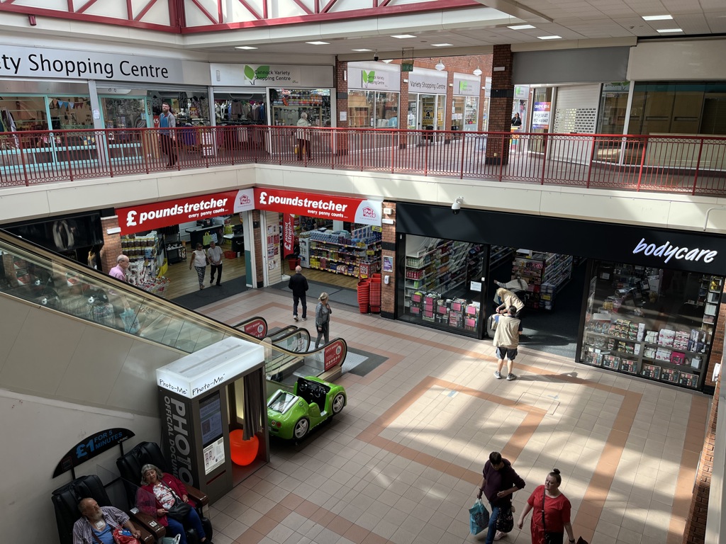 Unit 14, Cannock Shopping Centre, Cannock, Staffordshire, WS11 1WS