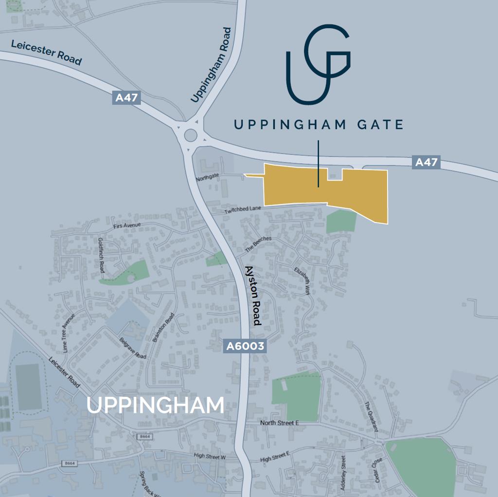 New Development, Uppingham Gate, Uppingham, Oakham, Rutland, LE15 9NY