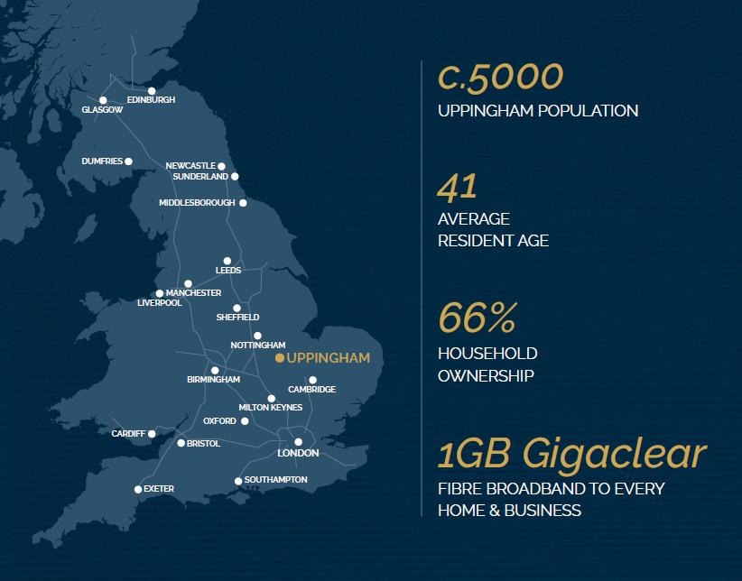New Development, Uppingham Gate, Uppingham, Oakham, Rutland, LE15 9NY