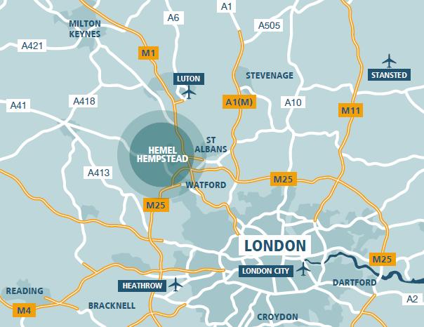 The Marlowes Centre, Hemel Hempstead, Hertfordshire, HP1 1DX