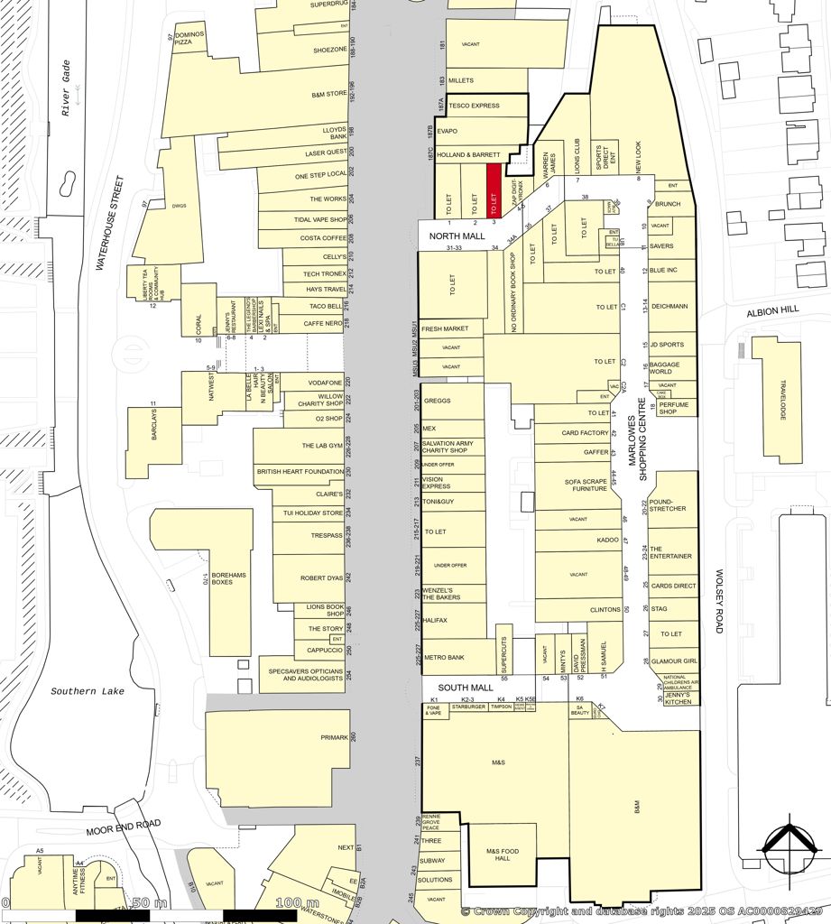 Unit 3, The Marlowes Centre, Marlowes, Hemel Hempstead, Hertfordshire, HP1 1DX