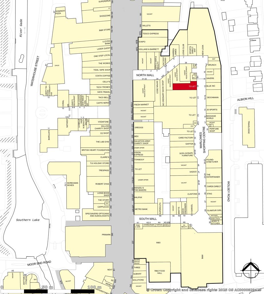 Unit 40, The Marlowes Centre, Marlowes, Hemel Hempstead, Hertfordshire, HP1 1DX