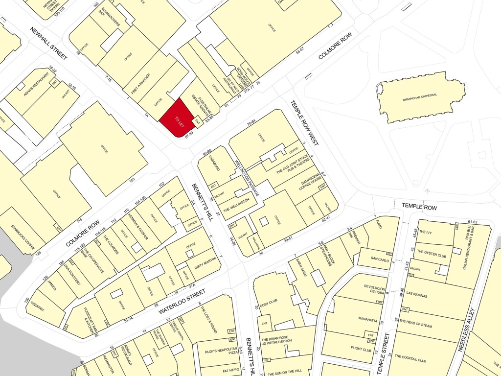 85-89 Colmore Row, Birmingham, West Midlands, B3 2BB