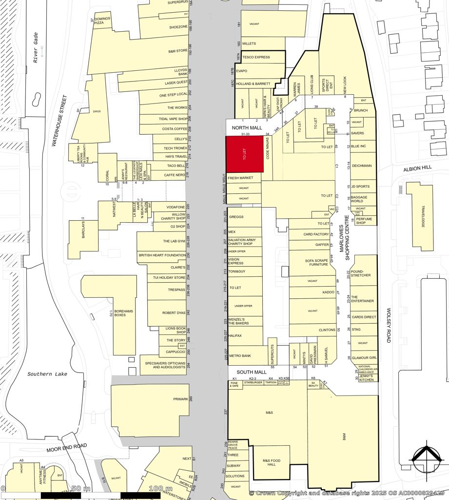Unit 31-33, The Marlowes Centre, Marlowes, Hemel Hempstead, Hertfordshire, HP1 1DX