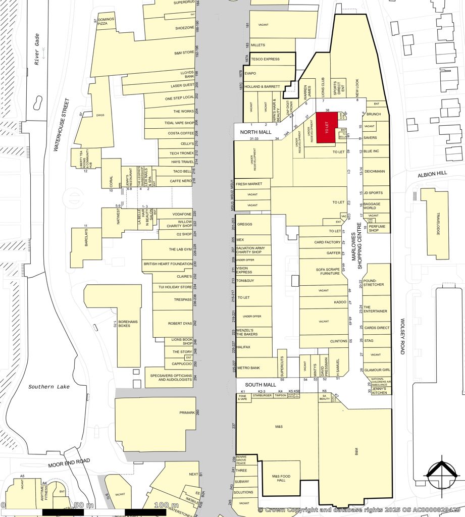 Unit 38, The Marlowes Centre, Marlowes, Hemel Hempstead, Hertfordshire, HP1 1DX