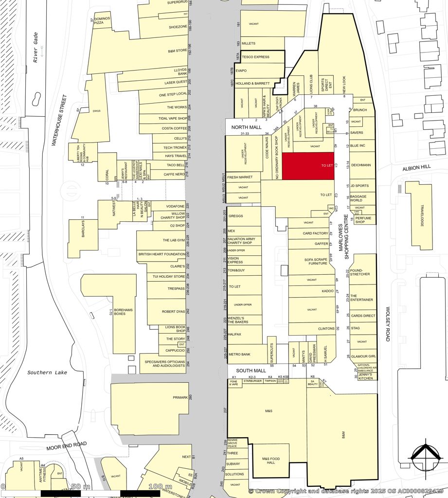 Store C1, The Marlowes Centre, Marlowes, Hemel Hempstead, Hertfordshire, HP1 1DX