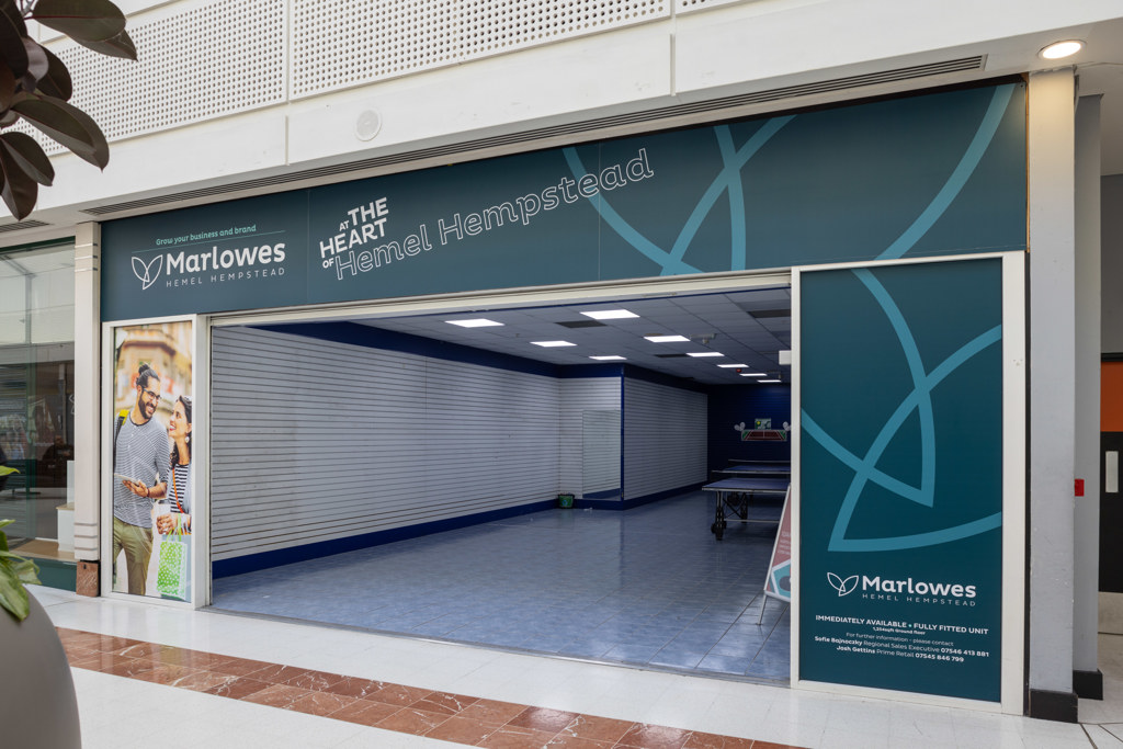Unit 3, The Marlowes Centre, Marlowes, Hemel Hempstead, Hertfordshire, HP1 1DX