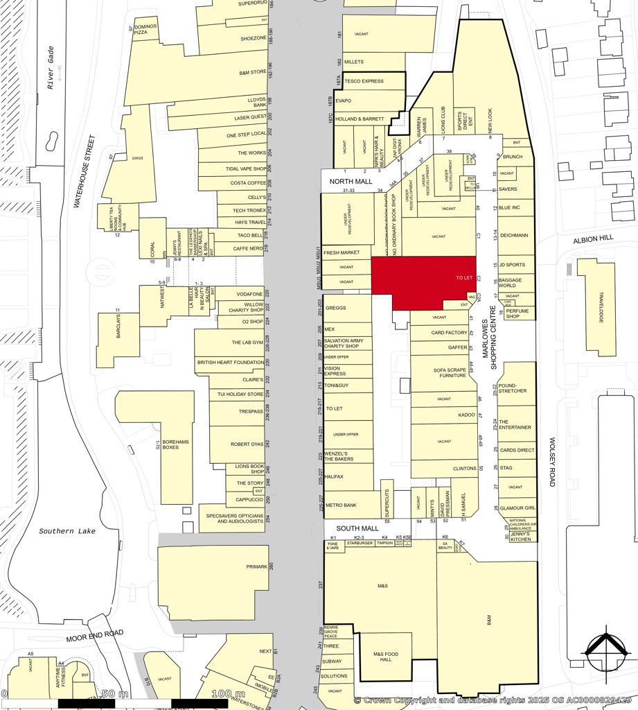 Store C2, The Marlowes Centre, Marlowes, Hemel Hempstead, Hertfordshire, HP1 1DX