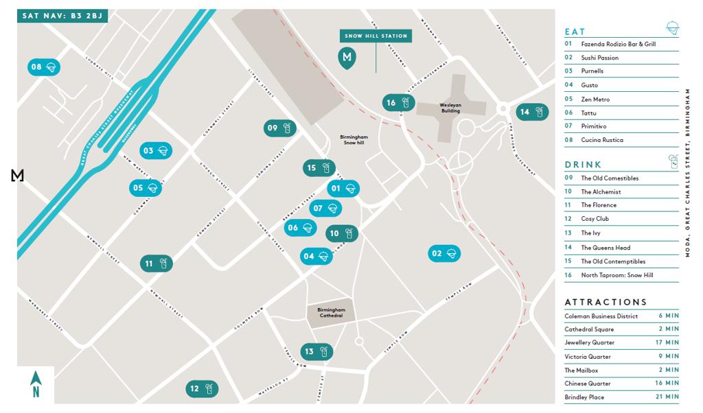 Block C, Moda, Great Charles Street, Birmingham, B3 2BJ