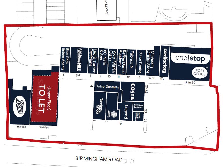 1st Floor, 346-350 The Lanes, Sutton Coldfield, B72 1YG