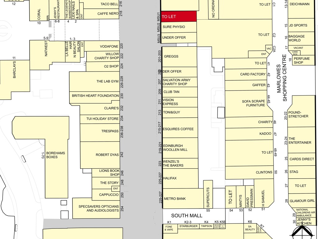Unit MSU 1, 195, The Marlowes, Hemel Hempstead, Hertfordshire, HP1 1DX