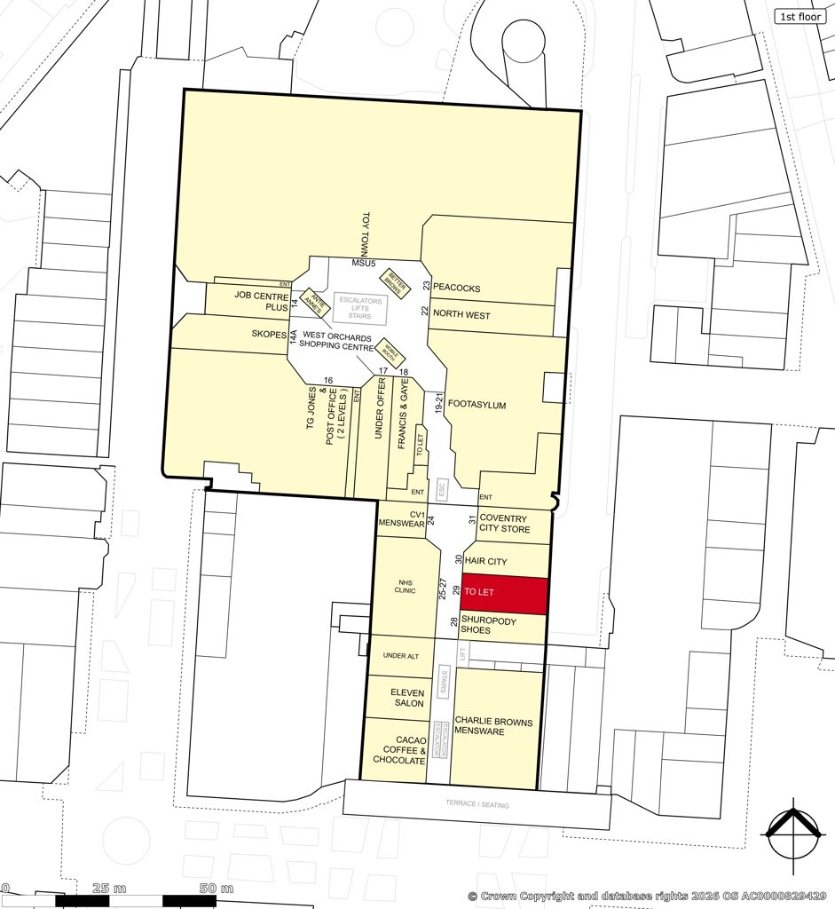 Unit 29 Orchard Link, West Orchard Shopping Centre, Smithford Way, Coventry, West Midlands, CV1 1QX