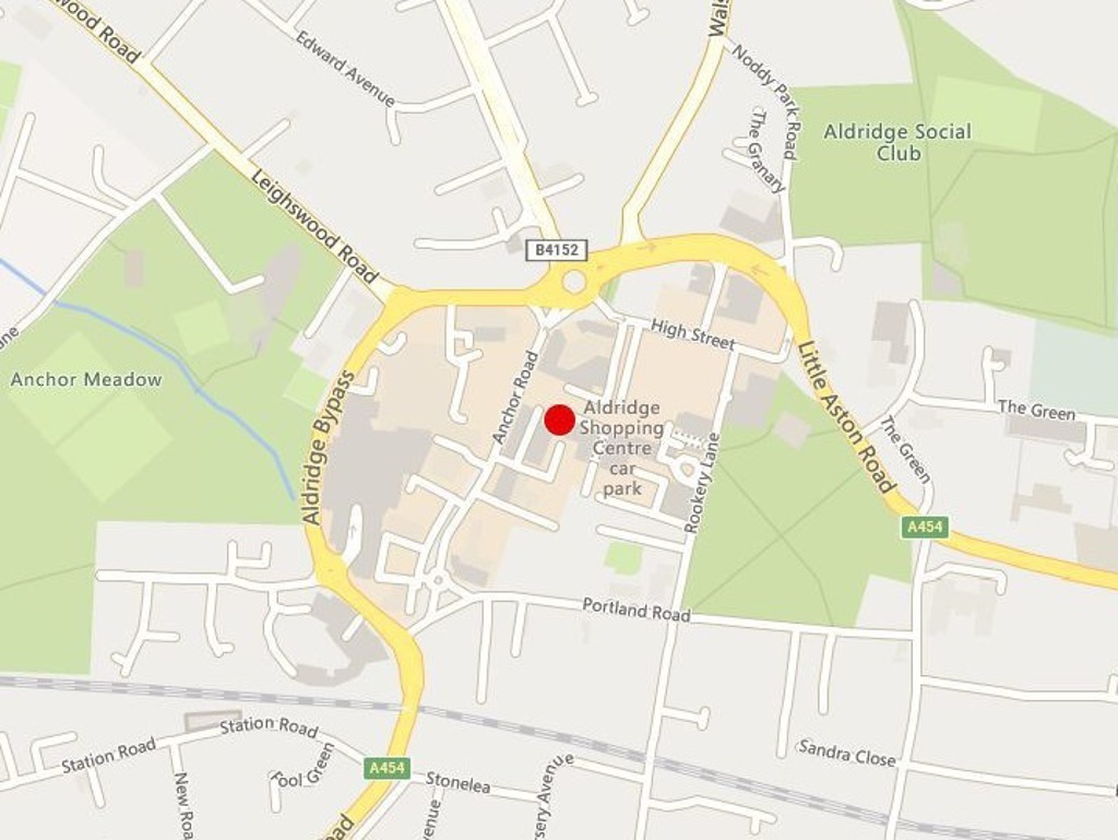 Unit 11, Anchor Parade, Aldridge Shopping Centre, Aldridge, West Midlands, WS9 8QS