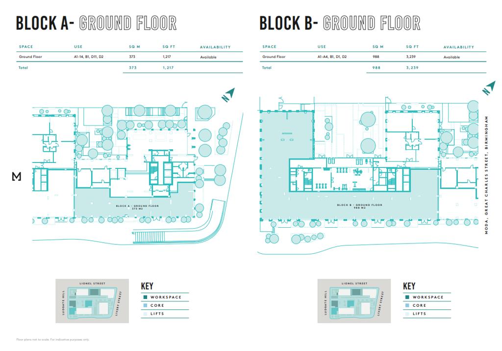 Block A & B, Moda, Great Charles Street, Birmingham, B3 2BJ