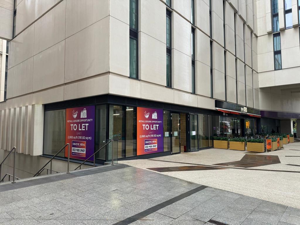 Unit 1,  Phase II, Birmingham City Centre, Birmingham, West Midlands, B4 7LR