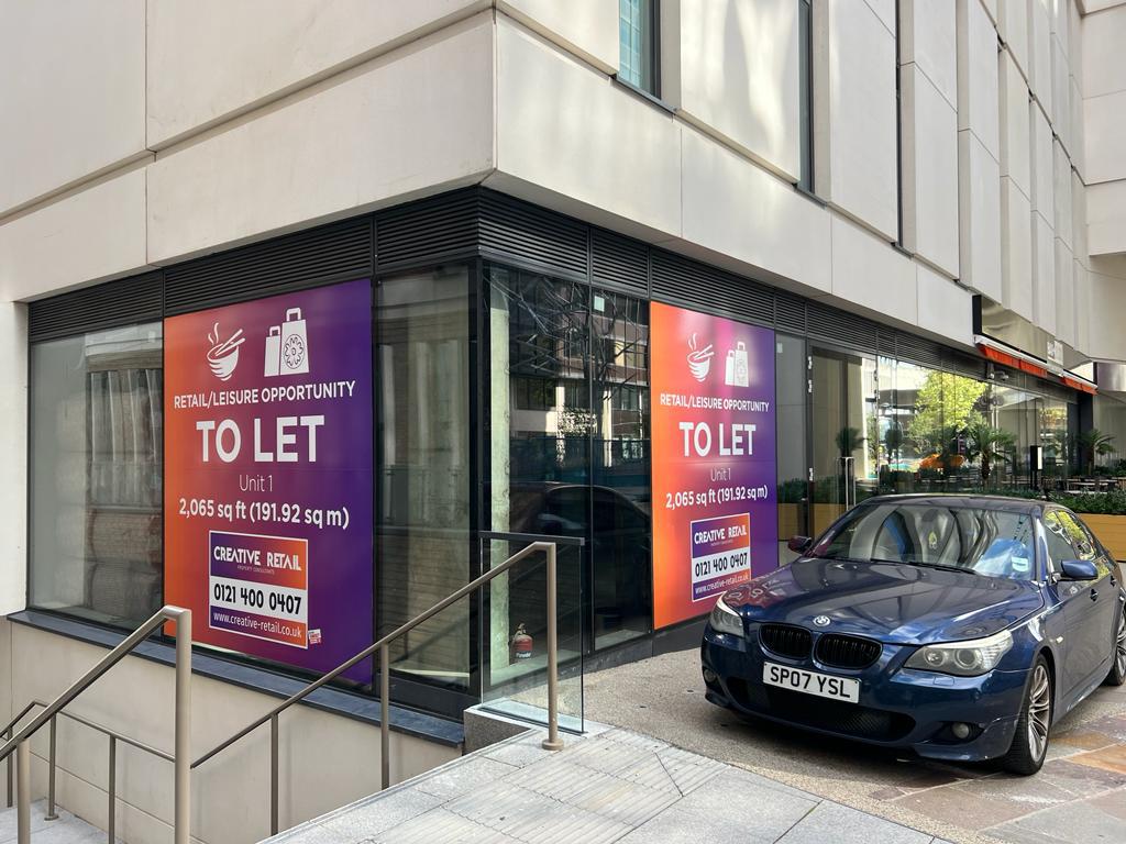 Unit 1,  Phase II, Birmingham City Centre, Birmingham, West Midlands, B4 7LR