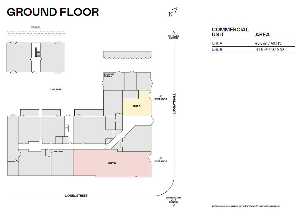 Units A & B, 48 Ludgate Hill, Birmingham, West Midlands, B3 1FG