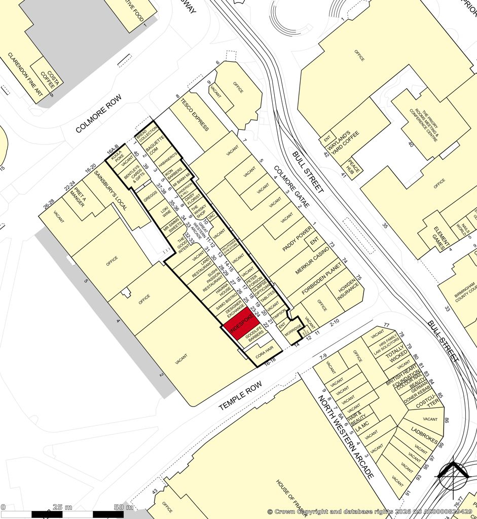 23-24 Great Western Arcade, Birmingham City Centre, Birmingham, West Midlands, B2 5HU