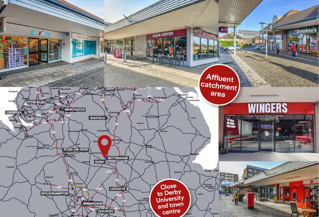 Unit E5, Park Farm Shopping Centre, Allestree, Derby, DE22 2QQ
