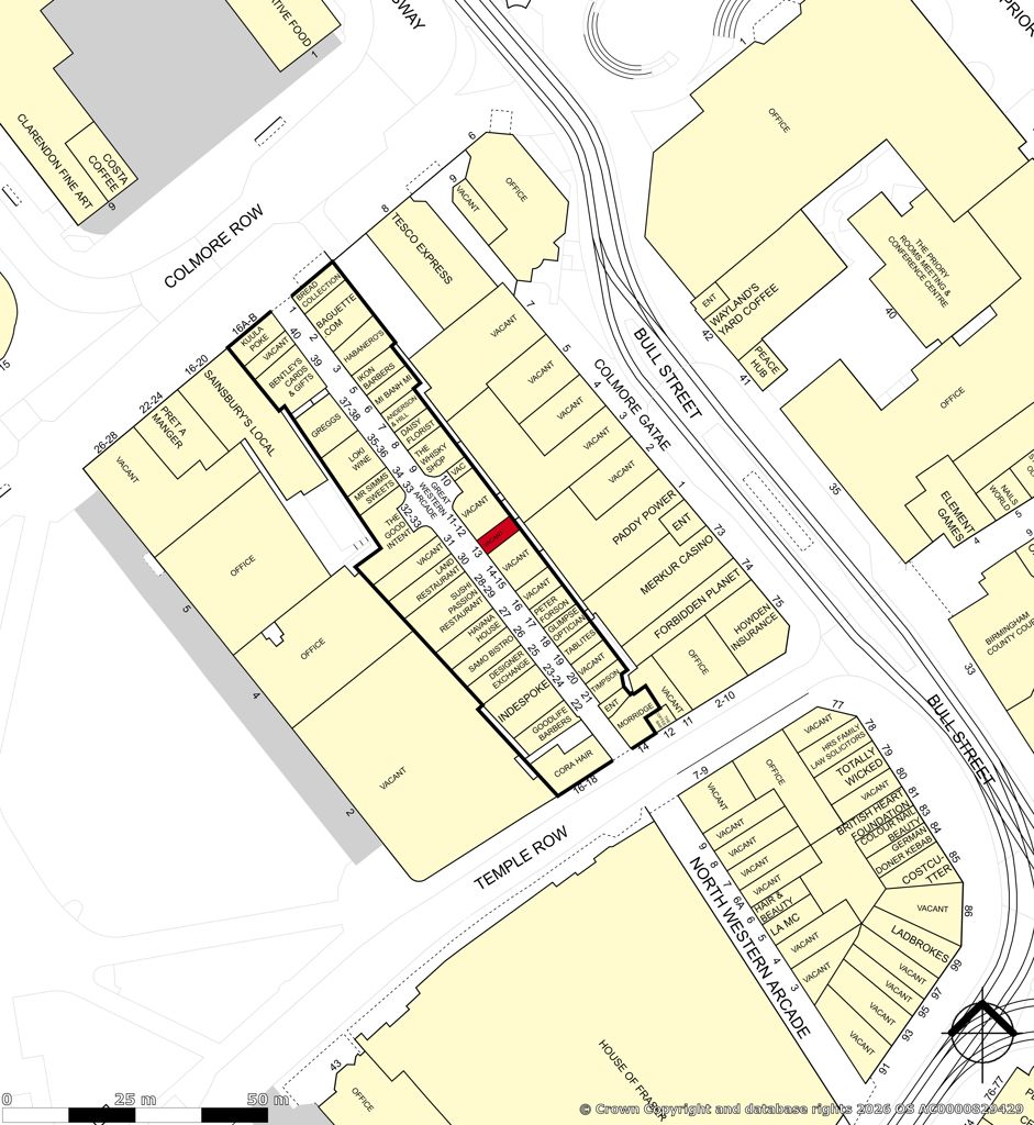 13 Great Western Arcade, Birmingham City Centre, Birmingham, West Midlands, B2 5HU