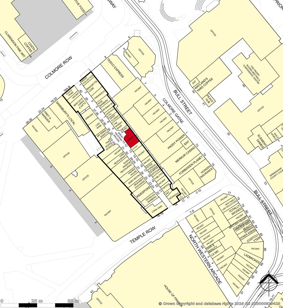 11-12 Great Western Arcade, Birmingham, West Midlands, B2 5HU