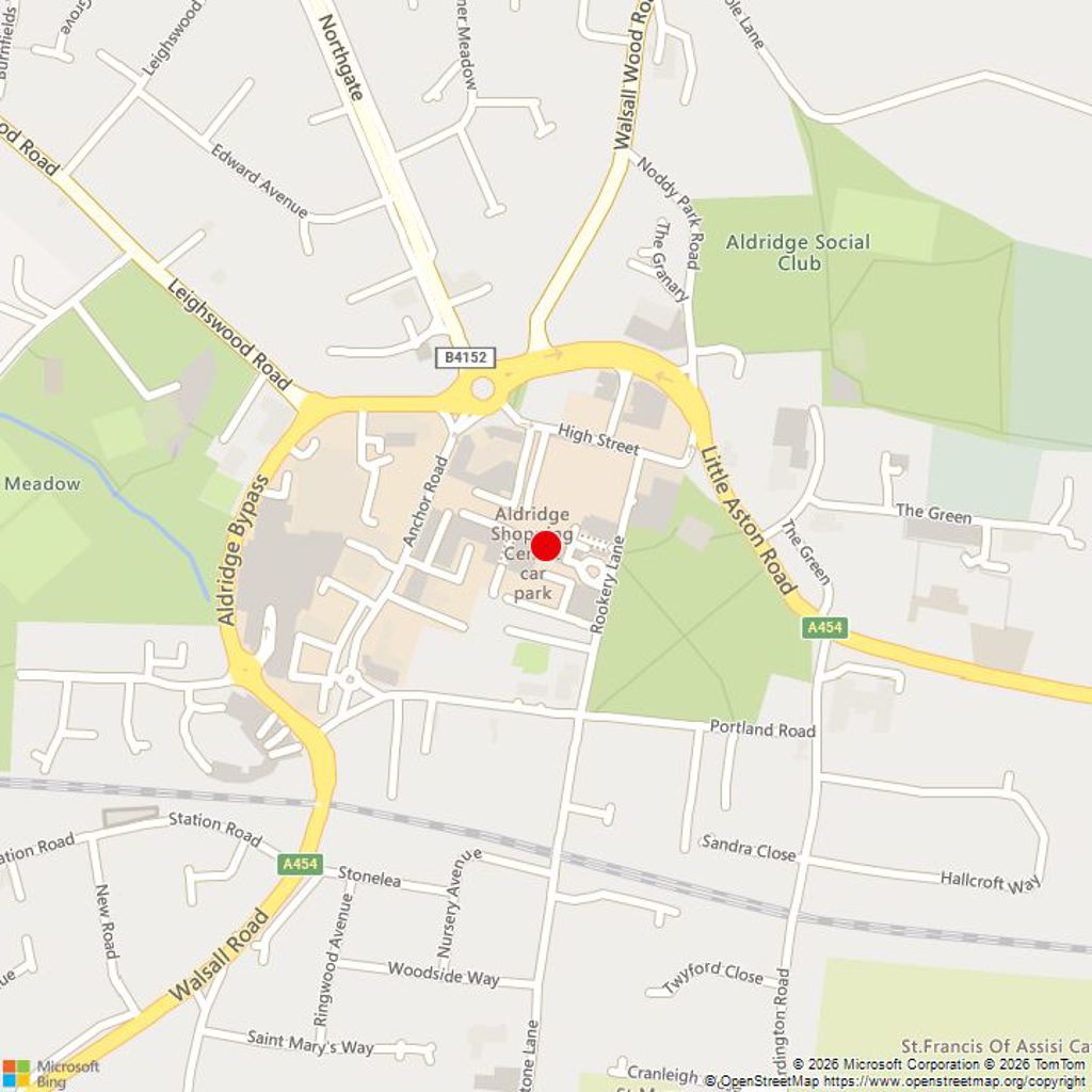 Unit 44, The Square, Aldridge Shopping Centre, Aldridge, West Midlands, WS9 8QS