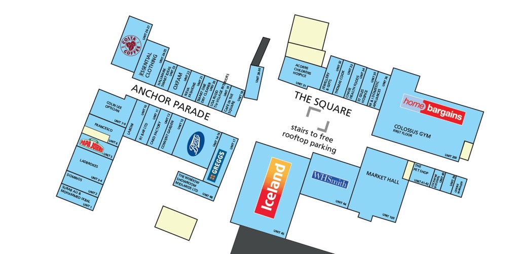 Unit 44, The Square, Aldridge Shopping Centre, Aldridge, West Midlands, WS9 8QS