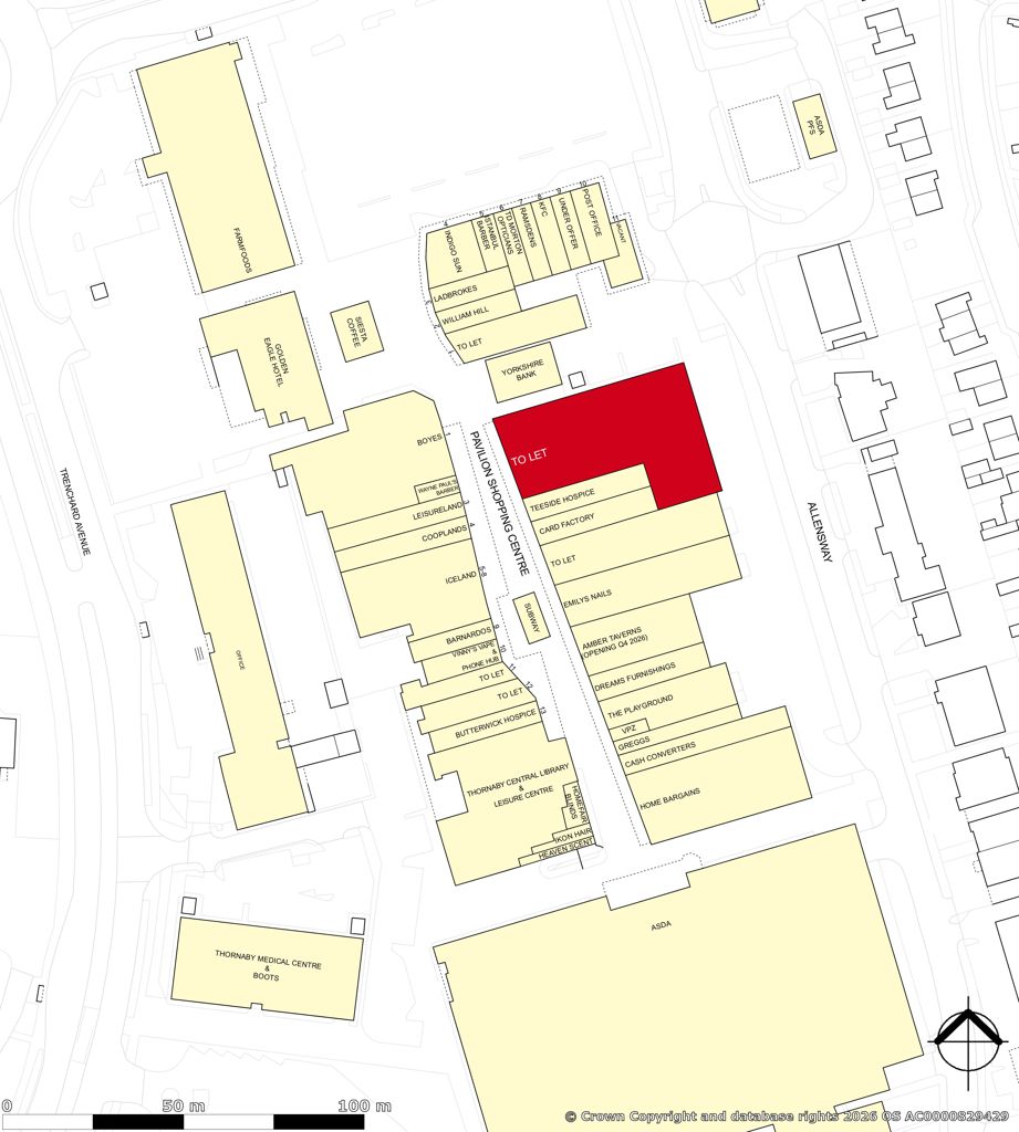 MSU 2 Pavilions Shopping Centre, Thornaby, North Yorkshire, TS17 9FF