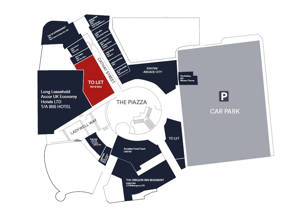 Unit B111 Ground Floor Only, The Arcadian, 70 Hurst Street, Birmingham, West Midlands, B5 4TD