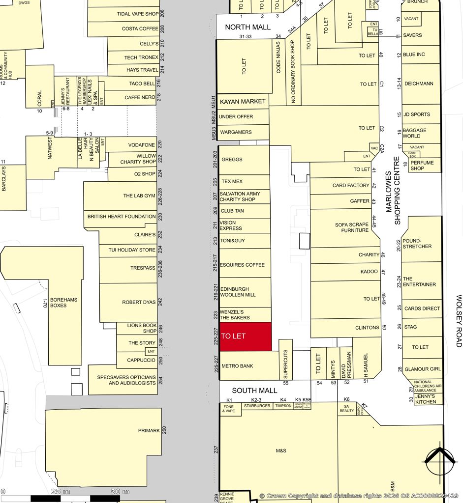 Unit 225-227, The Marlowes, Hemel Hempstead, Hertfordshire, HP1 1BL