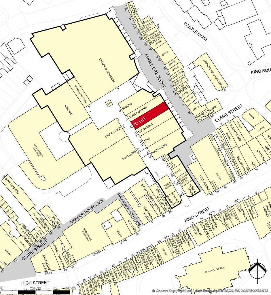 Unit 10 Angel Place Shopping Centre, Bridgwater, Somerset, TA6 3TQ