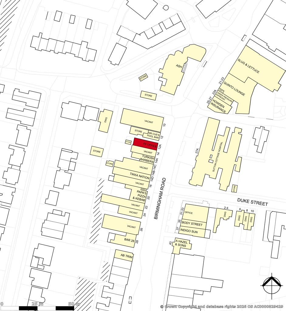 First Floor Offices, 12 Birmingham Road, Sutton Coldfield, West Midlands, B72 1QG