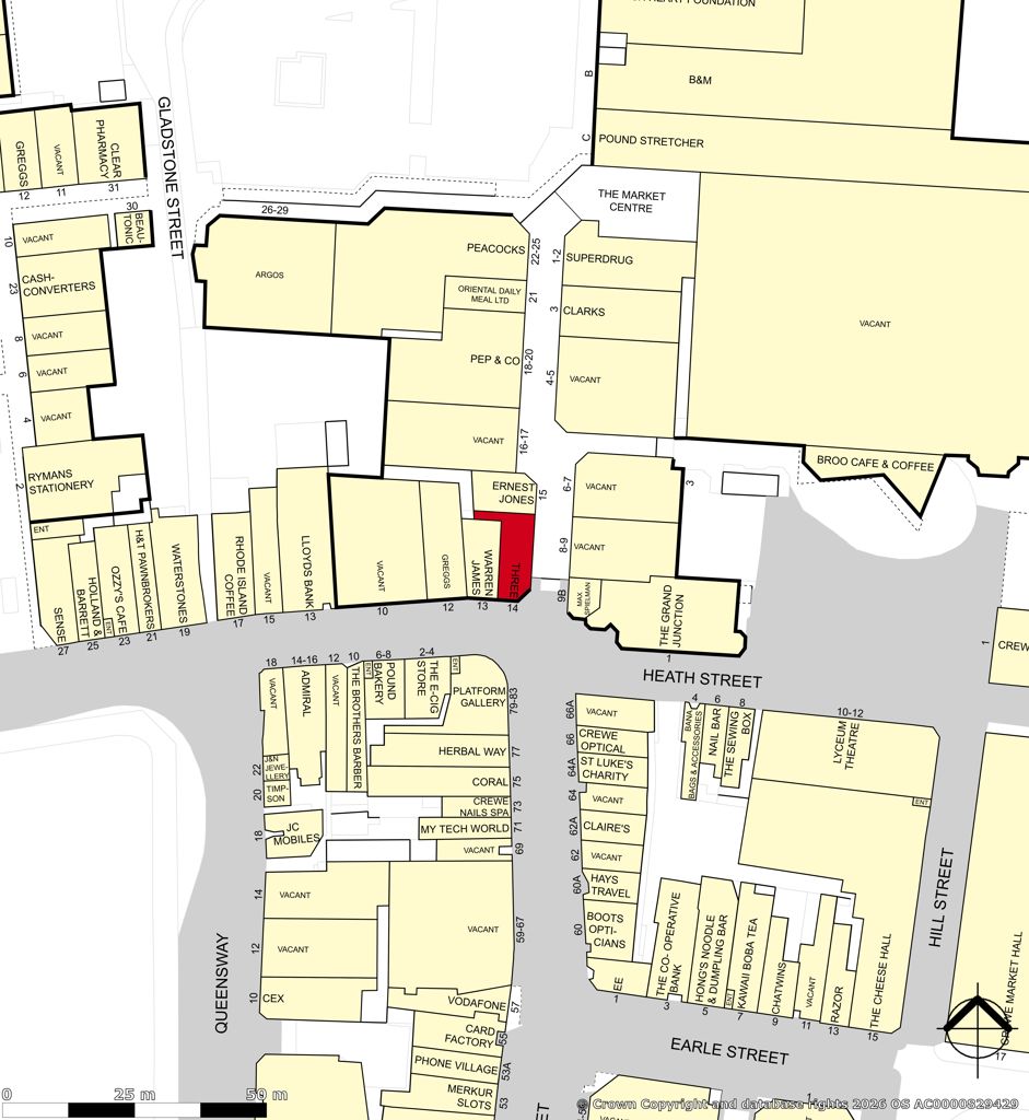 Unit 14, Market Street, Crewe, Cheshire, CW1 2NG